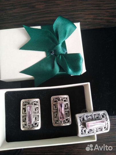 Набор из серебра