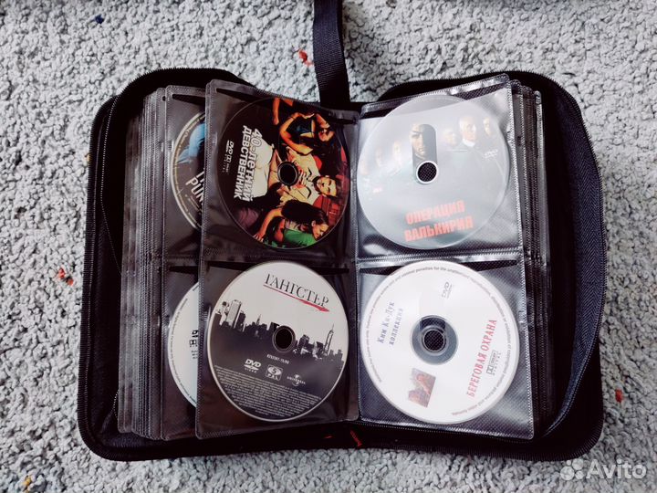 Кейс органайзер для dvd/cd дисков