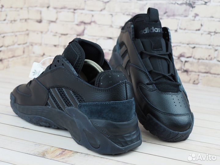 Кроссовки Adidas Streetball Black Lux 41/45