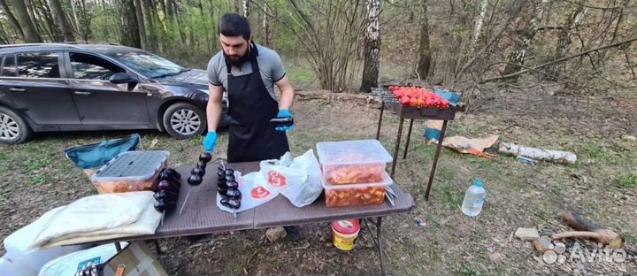 Повар на выезд. Мангальщик.Шашлычник на выезд