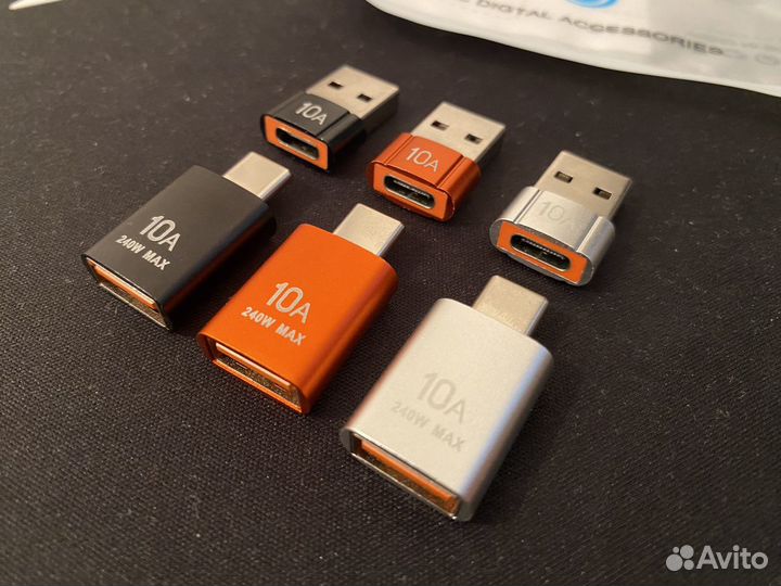 Набор адаптеров USB - Tupe C