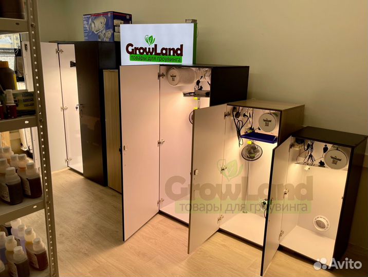 Гроубоксы мебельные шкафы/тумбы под ключ