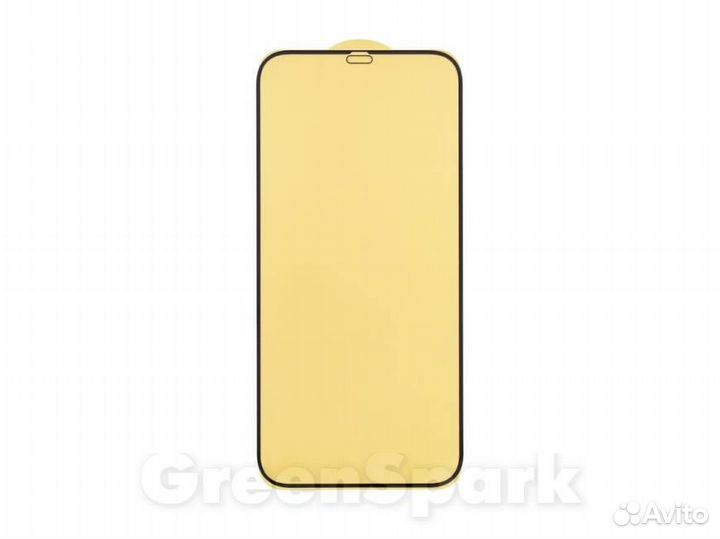 Защитное стекло 6D для iPhone 12 Pro Max черный V