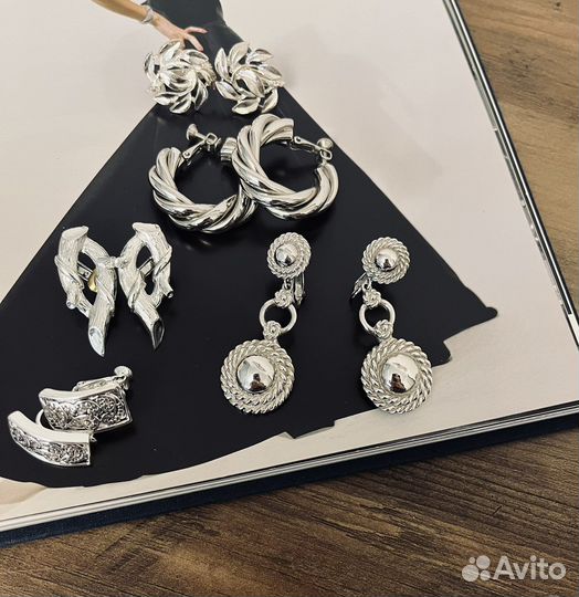 Винтажные серьги Napier Vendome