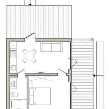 Каркасный модульный дом под ключ Барнхаус 56 м2