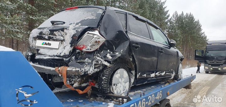 Kia Ceed 1.6 МТ, 2010, битый, 244 000 км