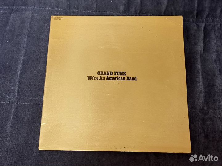 Grand Funk – We're An American Band, 1st press '73