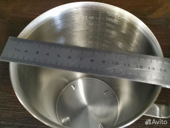 Кружка из нерж. стали 1.5 литра