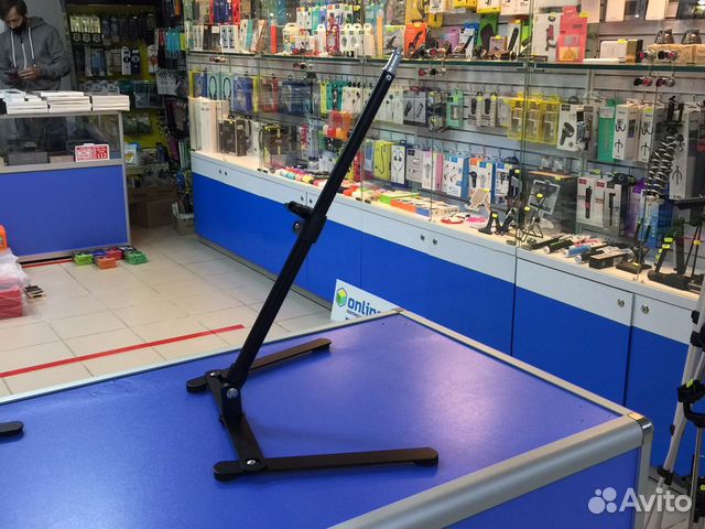 Настольный держатель кольцевой лампы