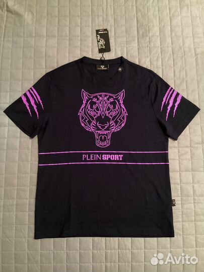 Plein sport L,XL,XXL красивая футболка