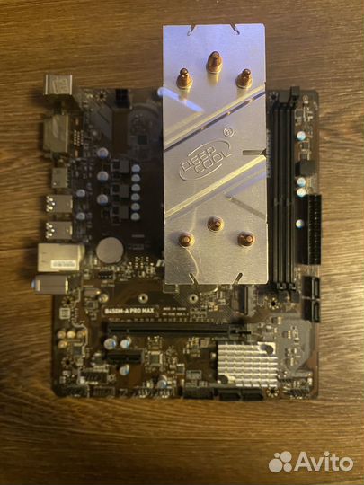 Комплект мать B450M-A PRO MAX + проц ryzen 5 3600x