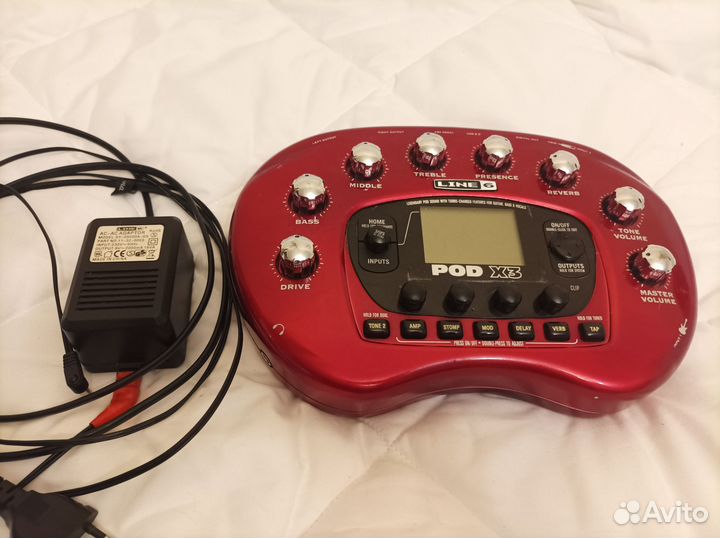 Гитарный процессор line 6 pod x3