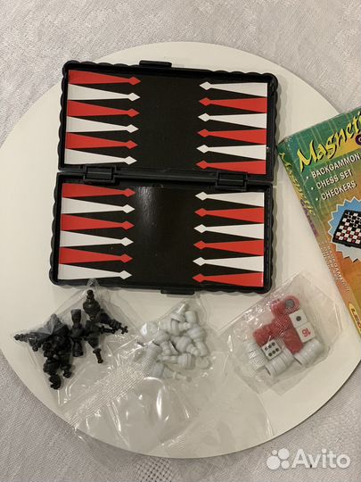 Шахматы нарды шашки 3 в 1