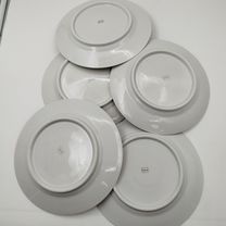 Набор из 5-ти десертных тарелок, украшенных