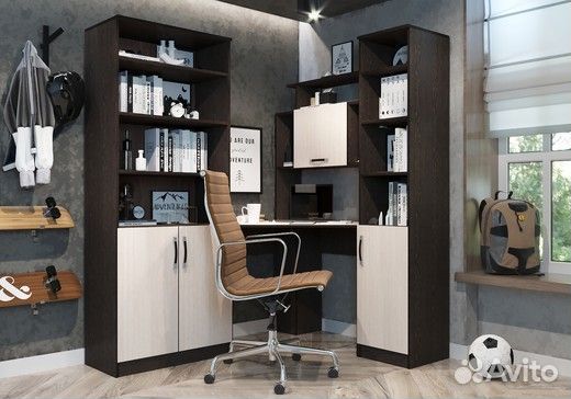 Стол компьютерный угловой с пеналом