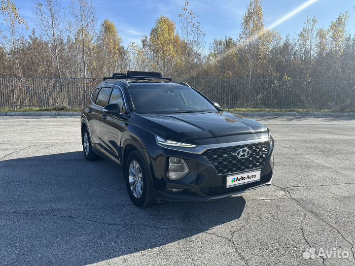 Hyundai Santa Fe 2.4 AT, 2019, 97 000 км