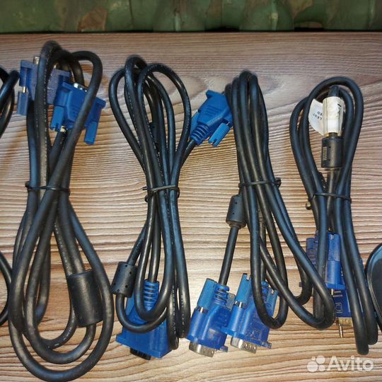 Кабель vga,удленитель кабеля питания,куллер