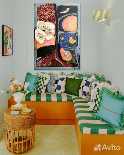 Большая Картина в интерьер с выставки 70х100