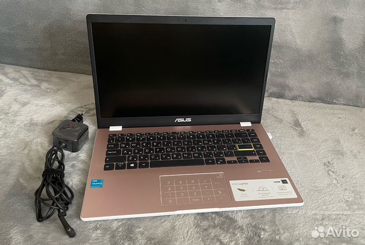 Ноутбук asus Laptop 14 /E410KA/ розовый