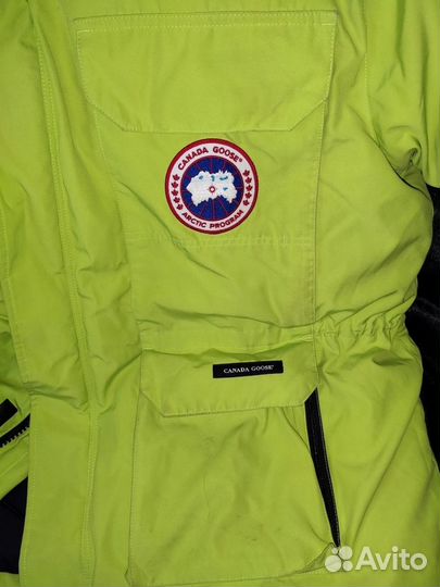 Пуховик Canada Goose Expedition Aurora Green 2XL
