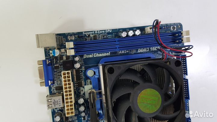 Комплект ASRock N68-VS3 FX +CPU AMD Athlon II 250