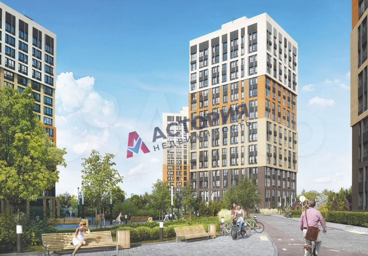 3-к. квартира, 81,8 м², 1/16 эт.