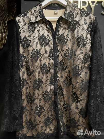 Рубашка гипюровая 54/56 италия