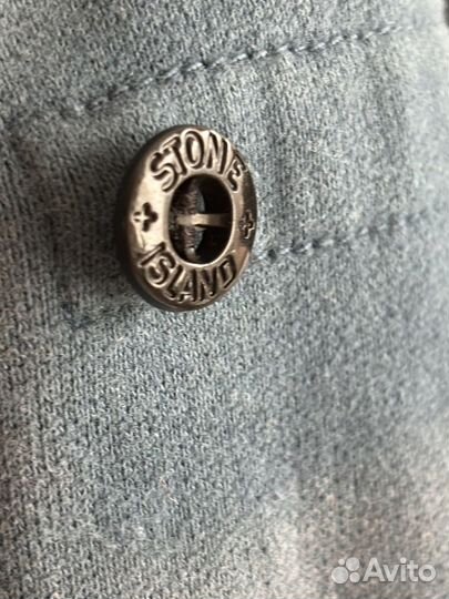 Stone island свитшот синий