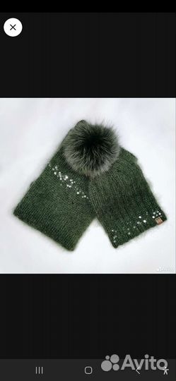 Шапка и бактус из норочки