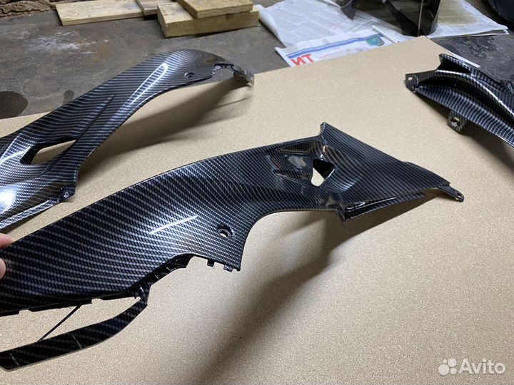 Накладки на бак на bmw s1000rr 2015-2018