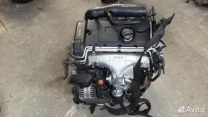 Двигатель BKD Skoda Octavia A5 2.0 Дизель