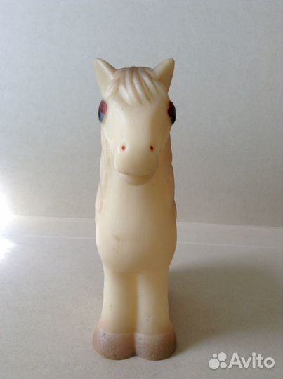 Резиновая игрушка СССР Лошадка