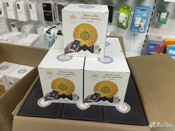 Колонка светильник луна