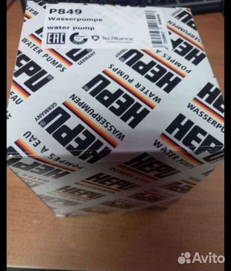 Помпа Hepu P849, Renault Logan 1,до 2011 г. в