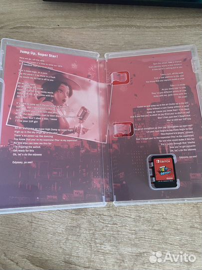 Картридж Super Mario Odyssey