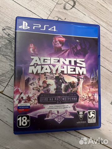 Игра Agents of Mayhem для PS4