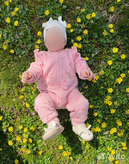 Флисовый комбинезон 86