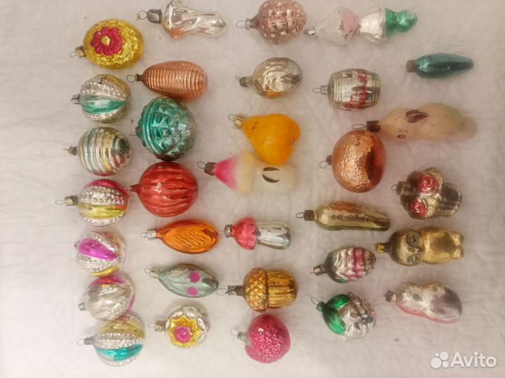 Елочные игрушки СССР