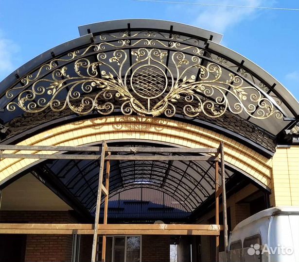 Кованые ворота