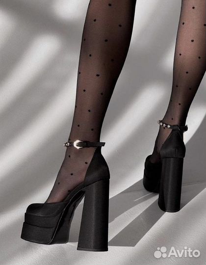 Туфли на плотформе и каблуке