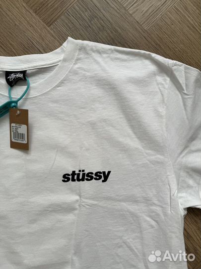 Футболка Stussy белая M / L