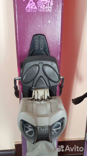 Детские горные лыжи и ботинки