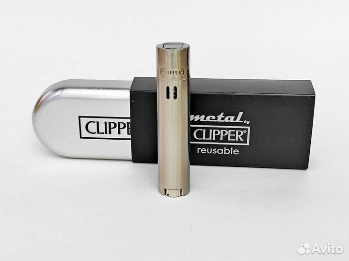 Зажигалка clipper турбо