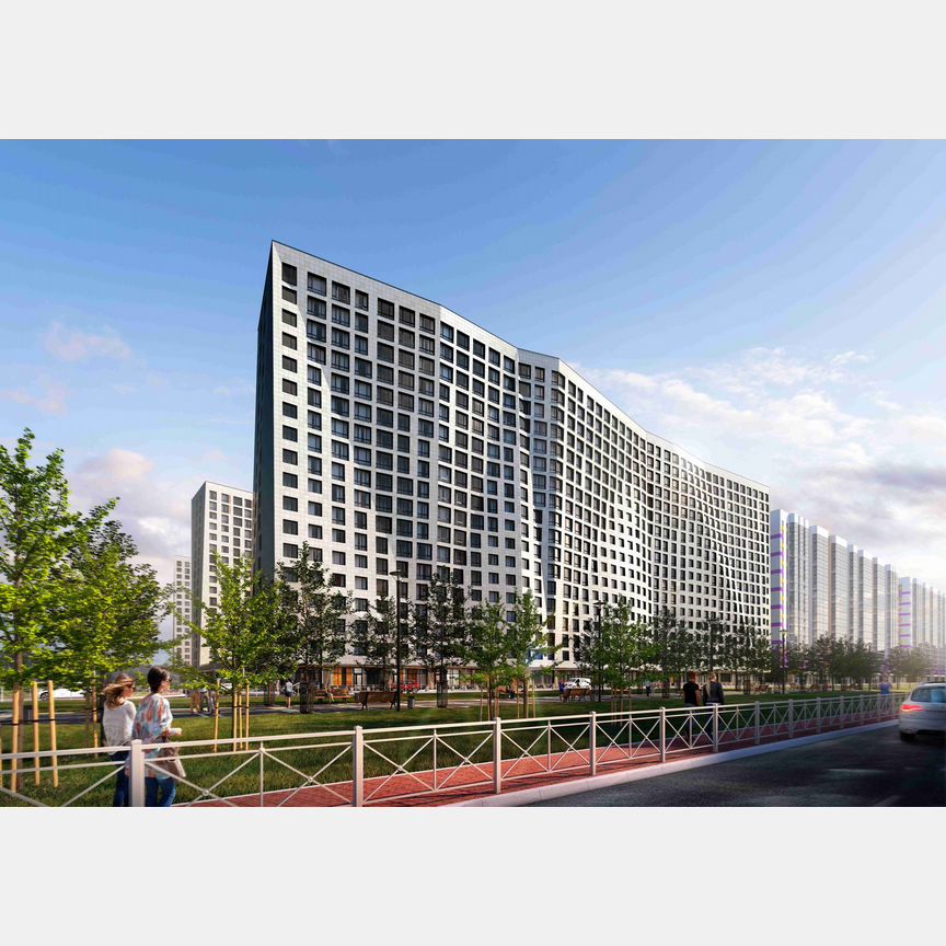 2-к. квартира, 62,5 м², 5/18 эт.
