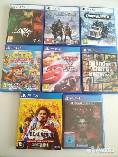 Игры ps4 ps5
