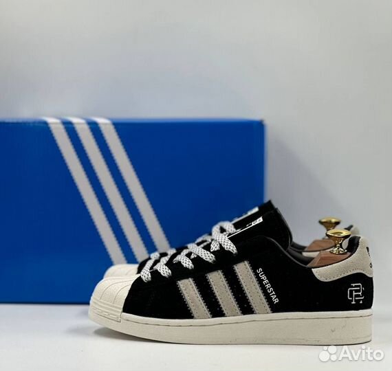 Adidas Superstar черные женские (W:а110)