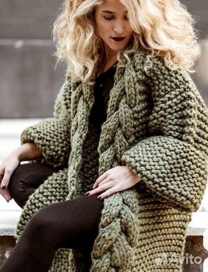 Кардиган ручной работы