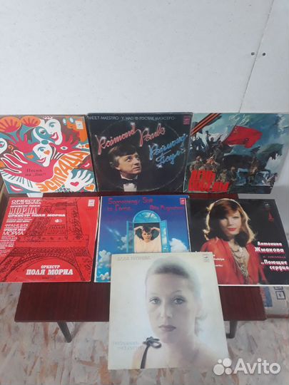 Пластинки СССР винил