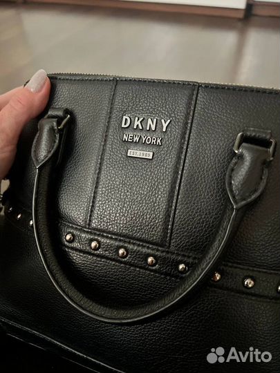 Сумка dkny натуральная кожа