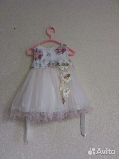 Платье для девочки 80 86